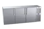 Krowne Metal BS84R-SNS-LRR, Refrigeration- Self-Contained Back Bar Cooler