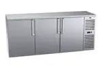 Krowne Metal BS84R-SSS-RRL, Refrigeration- Self-Contained Back Bar Cooler