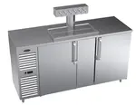 Krowne Metal DB72R-BSS-LR, Refrigeration- Self-Contained Direct Draw Coolers
