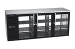 Krowne Metal KPT84L-GSS-LLL/LLL, Pass Thru Backbar Cooler