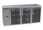 Krowne Metal NS72L-KNS-RRR, Refrigeration- Self-Contained Narrow Door Back Bar