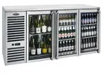 Krowne Metal NS72L-KSS-RLL, Back Bar Refrigeration