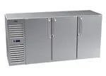 Krowne Metal NS72L-SNS-LLL, Refrigeration- Self-Contained Narrow Door Back Bar