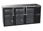 Krowne Metal NS72R-GSS-RLR, Refrigeration- Self-Contained Narrow Door Back Bar