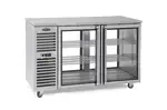 Krowne Metal PTSD60L-KSS-LRL/LRL, Refrigeration- Sliding Glass Door Pass Thru Back Bar Cooler
