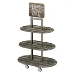 Lakeside Manufacturing , 155044, Cart, Display Merchandising, Wood