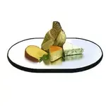 Lakeside Manufacturing 264, Tray, Mirror, Glass, Black, Oval