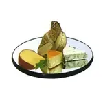Lakeside Manufacturing 274, Tray, Mirror, Glass, Black, 15" Dia