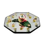 Lakeside Manufacturing 279, Tray, Mirror, Glass, Black, 22" Dia