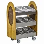 Lakeside Manufacturing , 683, Cart, Display Merchandising, 9 Pan, Made In USA, Laminate