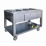 Lakeside Manufacturing PBST3W, Serving Counter, Hot Food, Electric