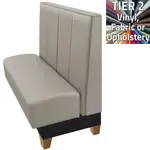 Oak Street , ADL-2442-SGL-T2, Seating, Booth, Single, 24" L