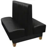 Oak Street , ADL-4442-DBL-EB, Seating, Booth, Double, 44" L