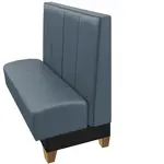 Oak Street , ADL-4442-SGL-BR, Seating, Booth, Single, 44" L