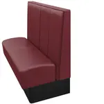 Oak Street , AFT-8442-SGL-WINE, Seating, Booth, Single, 84" L