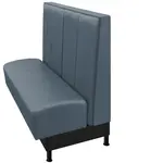 Oak Street , AGCY-7242-SGL-BR, Seating, Booth, Single, 72" L