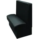 Oak Street AM-2442-SGL-BLK, Booth, 24" L
