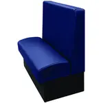 Oak Street AM-2442-SGL-NAVY, Booth, 24" L