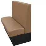 Oak Street AM-2442-SGL-TPE, Seating, Booth, Single, 24" L