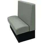 Oak Street , AM-6042-SGL-GRAY, Booth, 60" L