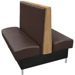 Oak Street , ANA-8442-DBL-ESP, Seating, Booth, Double, 84" L