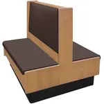 Oak Street , ARST-4442-DBL-VSUB-ESP, Seating, Booth, Double, 44" L