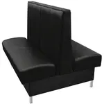 Oak Street , ASB-9642-DBL-EB, Seating, Booth, Double, 96" L