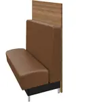 Oak Street , BDF-7242-SGL-OB-T1, Seating, Booth, Single, 72" L