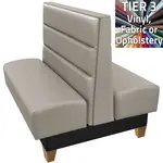 Oak Street , BNM-8442-DBL-T3, Seating, Booth, Double, 84" L