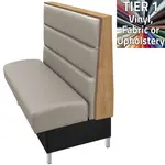 Oak Street , BRT-4842-SGL-T1, Seating, Booth, Single, 48" L