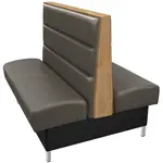 Oak Street , BRT-9642-DBL-CC, Seating, Booth, Double, 96" L