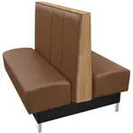Oak Street , BURT-7242-DBL-OB, Seating, Booth, Double, 72" L