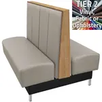 Oak Street , BURT-8442-DBL-T2, Seating, Booth, Double, 84" L