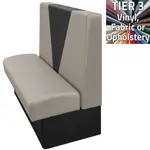 Oak Street , CK-3042-SGL-T3, Seating, Booth, Single, 30" L
