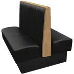Oak Street , CLMR-3042-DBL-EB, Seating, Booth, Double, 30" L