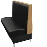 Oak Street , COL-4442-SGL-EB, Seating, Booth, Single, 44" L