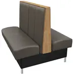 Oak Street , COL-8442-DBL-CC, Seating, Booth, Double, 84" L