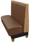 Oak Street , CSN-4842-SGL-CST, Seating, Booth, Single, 48" L