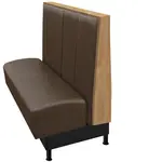 Oak Street , CTL-6042-SGL-SB, Seating, Booth, Single, 60" L