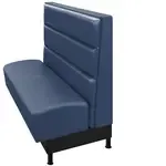 Oak Street , DMR-2442-SGL-NAVY, Seating, Booth, Single, 24" L
