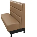 Oak Street , DMR-3042-SGL-TPE, Seating, Booth, Single, 30" L