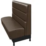 Oak Street , DMR-7242-SGL-SB, Seating, Booth, Single, 72" L