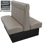 Oak Street , DRK-3042-DBL-T1, Booth, 30" L, Upholstered