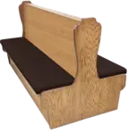 Oak Street , DRN-3042-DBL-VSWB-ESP, Booth, 30" L, Upholstered