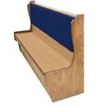 Oak Street , DRN-3042-SGL-WSUB-NAVY, Booth, 30" L, Upholstered