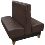 Oak Street , GIL-6042-DBL-ESP, Seating, Booth, Double, 60" L