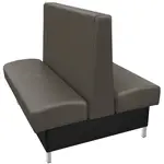Oak Street , GRO-4842-DBL-CC, Seating, Booth, Double, 48" L
