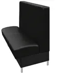 Oak Street , GRO-8442-SGL-EB, Seating, Booth, Single, 84" L