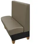 Oak Street , HMT-4842-SGL-GM, Seating, Booth, Single, 48" L