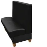 Oak Street , HMT-8442-SGL-EB, Seating, Booth, Single, 84" L